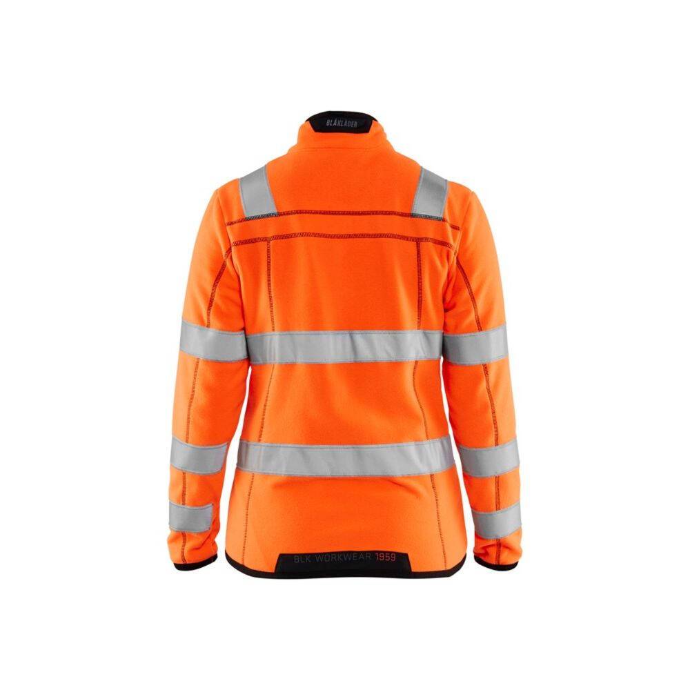 Veste micropolaire haute visibilité femme Blaklader EN ISO 20471 CLASSE 3 Orange Fluo XS-1