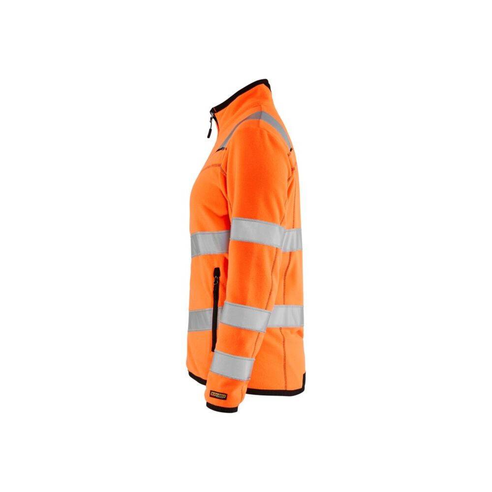 Veste micropolaire haute visibilité femme Blaklader EN ISO 20471 CLASSE 3 Orange Fluo XS-3