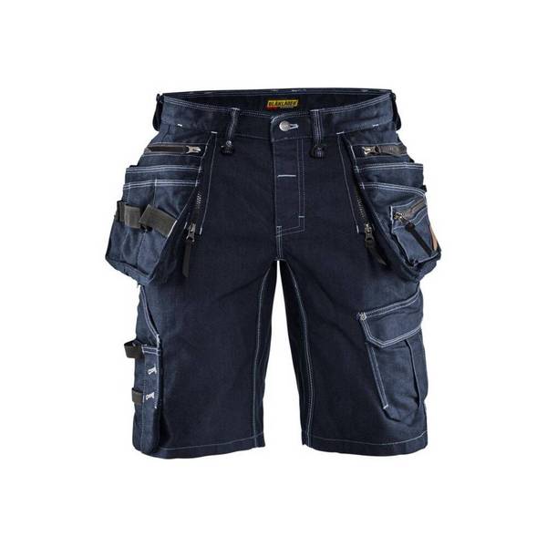 Short de travail X1900 artisan Blaklader cordura strech Marine / Noir 56