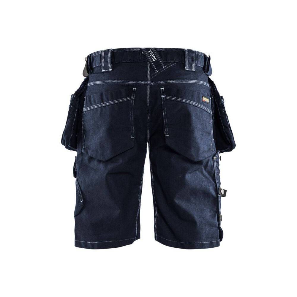 Short de travail X1900 artisan Blaklader cordura strech Marine / Noir 56-1