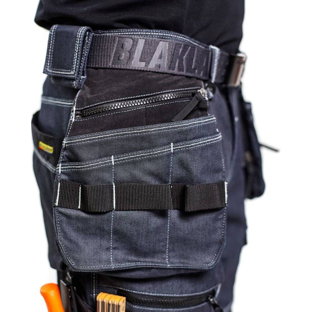Short de travail X1900 artisan Blaklader cordura strech Marine / Noir 56-4