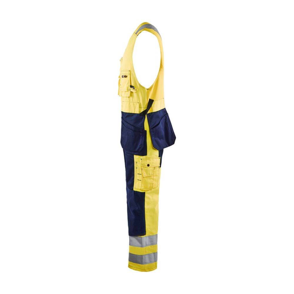 Combinaison sans manches haute visibilité Blaklader polycoton Jaune / Marine 42-3