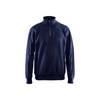 Sweat col camionneur Blaklader 100% coton Marine XXL
