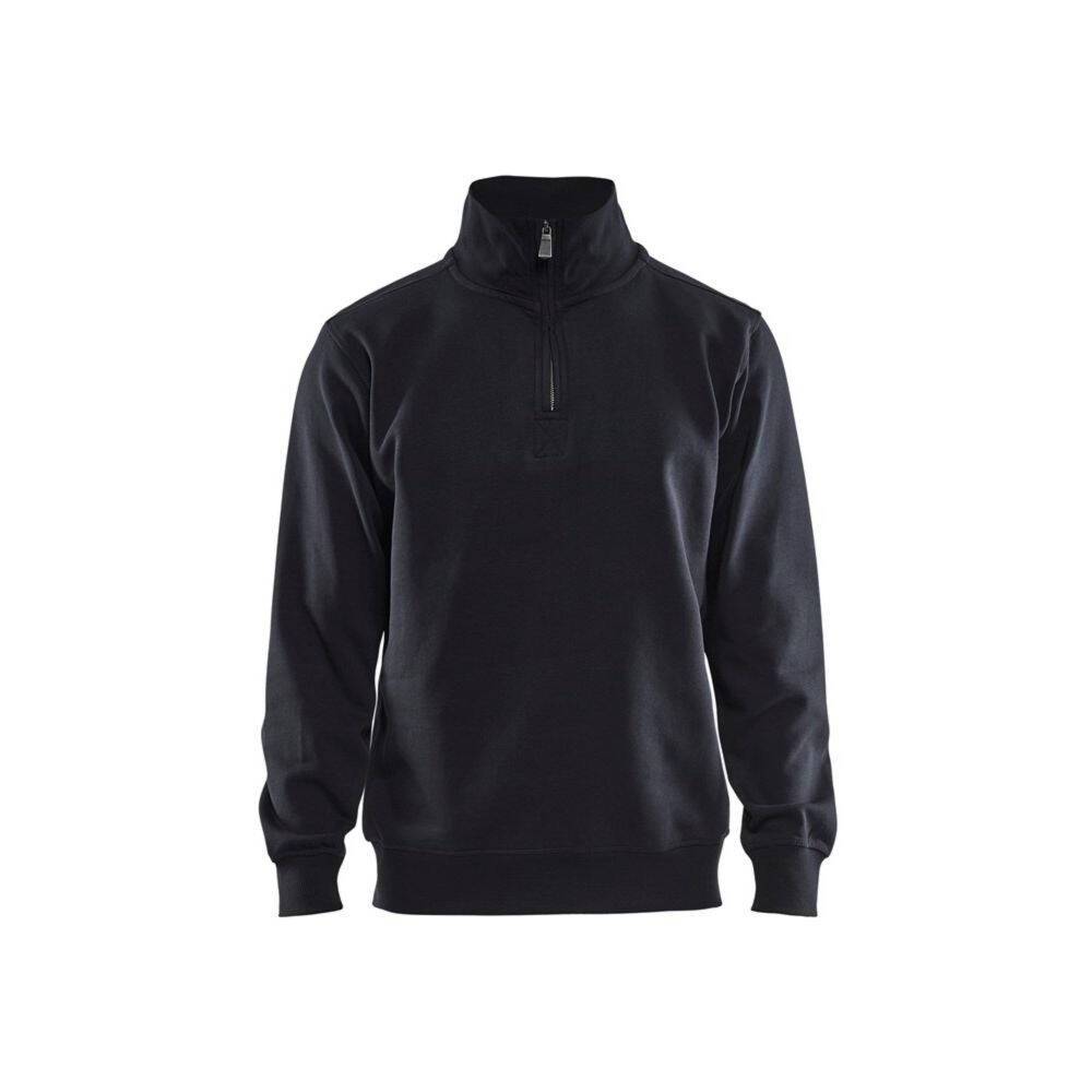 Sweat de travail col camionneur Blaklader Noir M-0