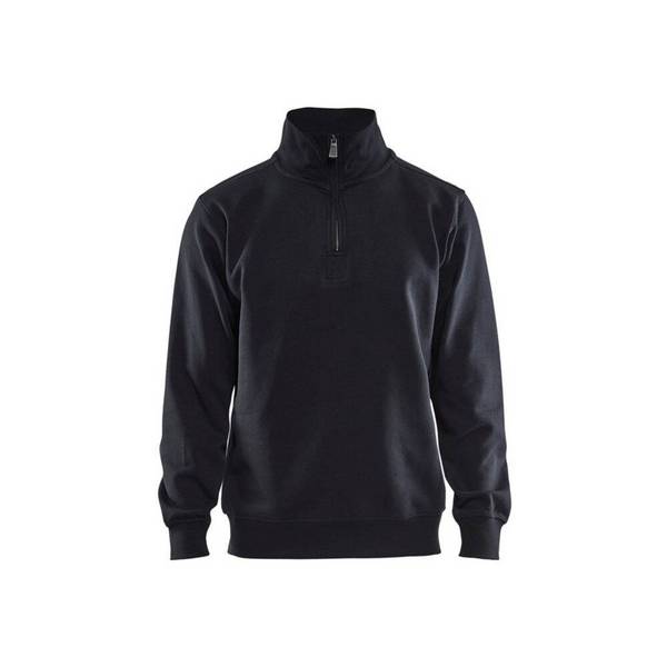 Sweat de travail col camionneur Blaklader Noir M