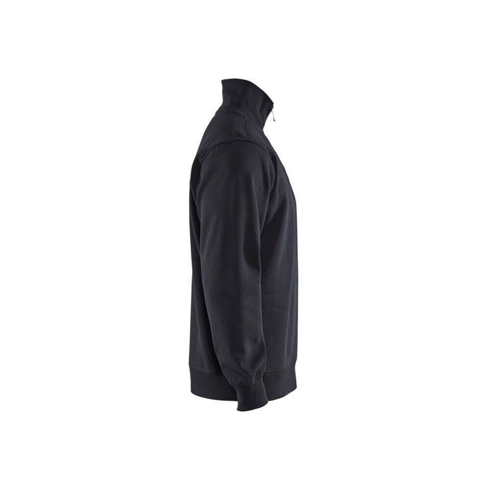 Sweat de travail col camionneur Blaklader Noir M-2