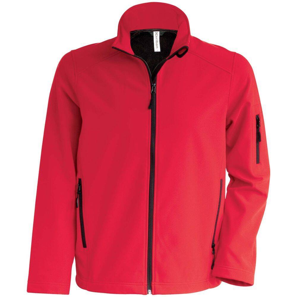 Veste de travail softshell Kariban Rouge 4XL-0