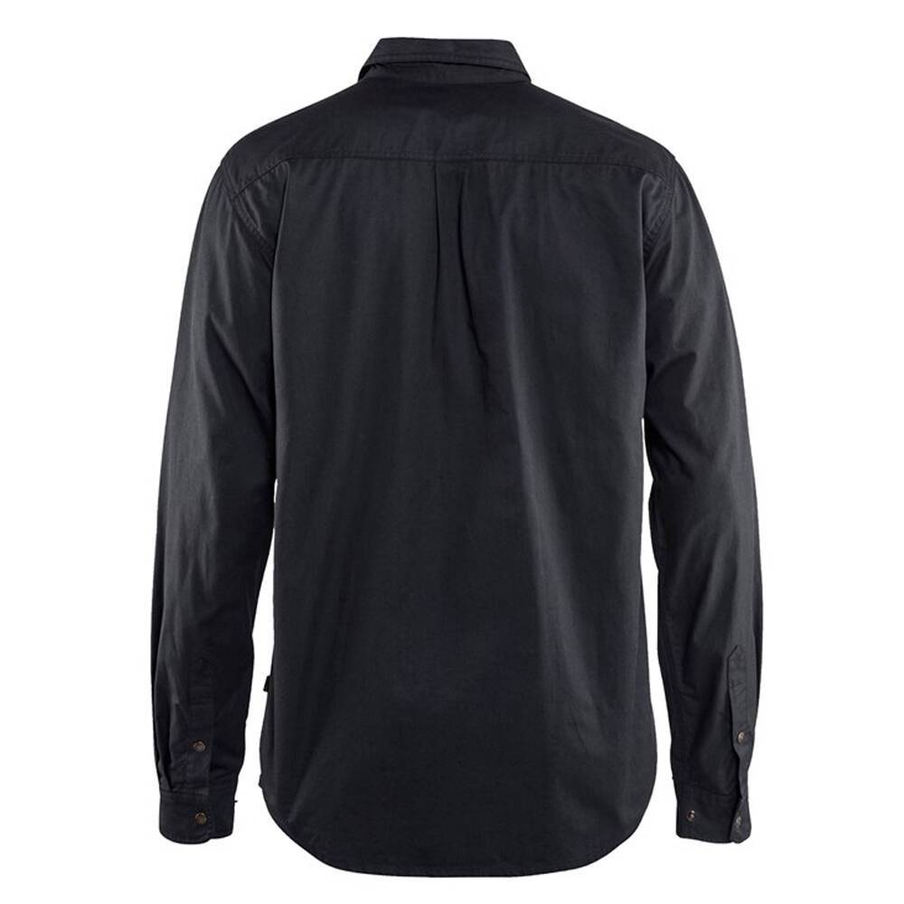 Chemise twill Blaklader Homme 100% coton Noir L-4