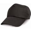Casquette 100% coton Result Noir Unique