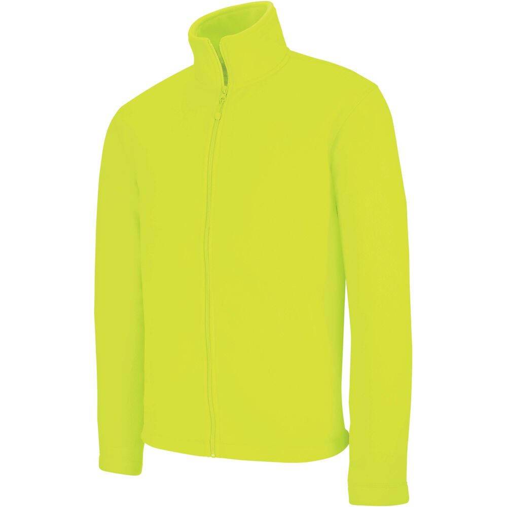 Veste micropolaire zippée Falco Kariban Jaune Fluo XL-0