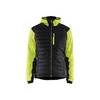 Veste de travail hybride avec rembourrage thermo Blaklader Jaune / Noir 4XL
