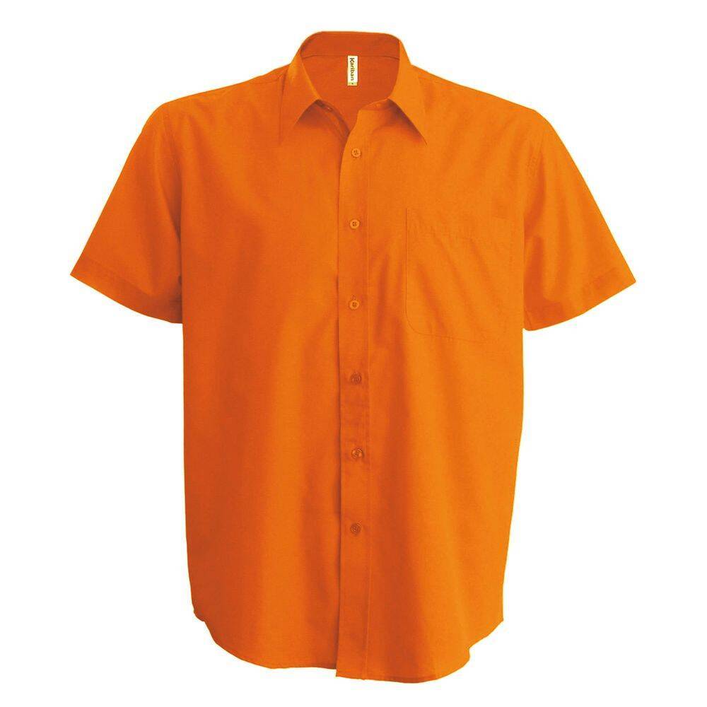 Chemise manches courtes Kariban Orange 4XL-0