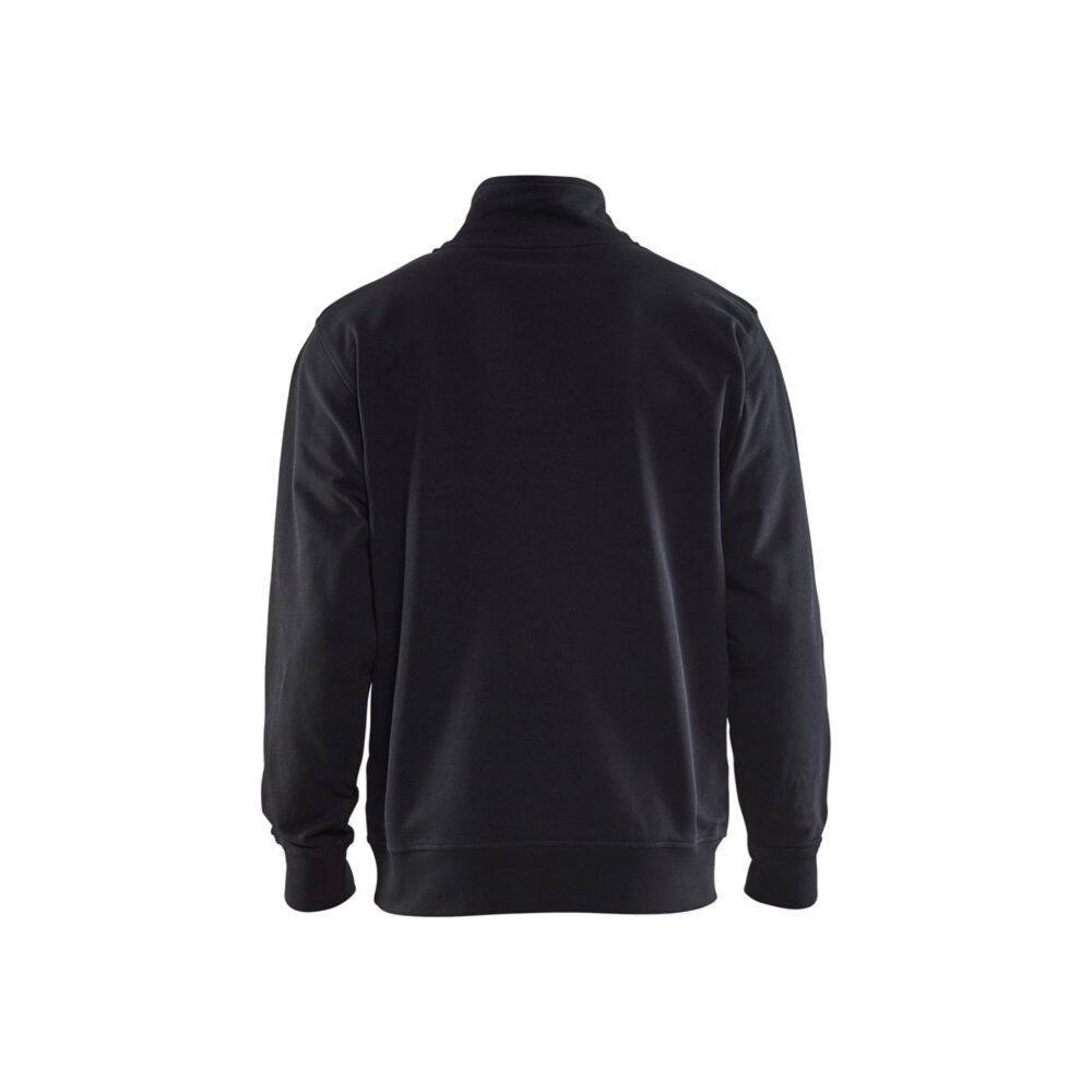 Sweat col camionneur Blaklader bicolore Noir / Gris XL-1