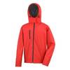 Veste softshell homme à capuche Result Rouge XXL