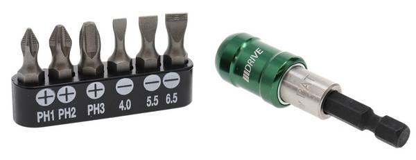 Porte-embouts magnétique avec 6 embouts