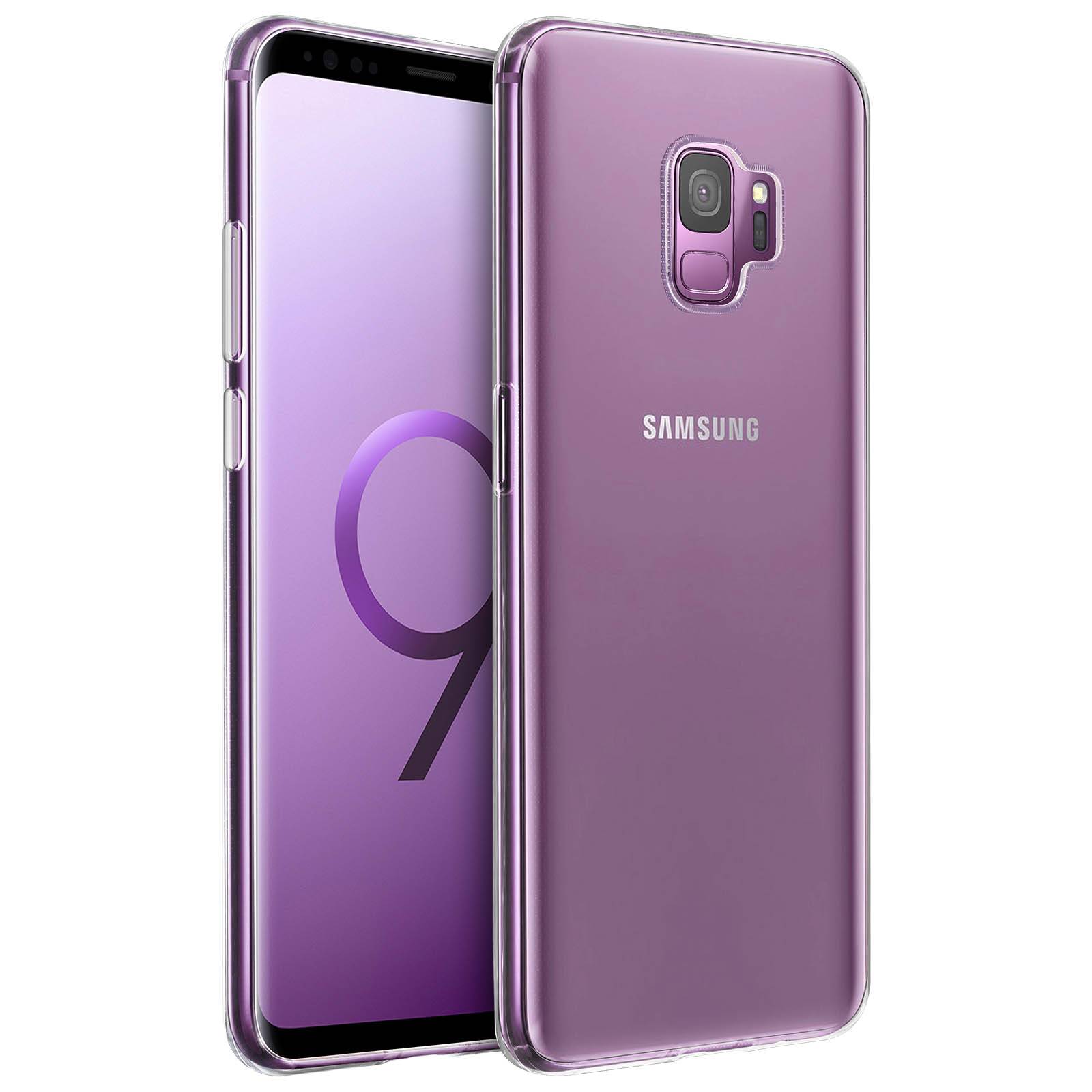 Coque Samsung Galaxy S9 Coque souple Silicone Gel coin renforcée-0