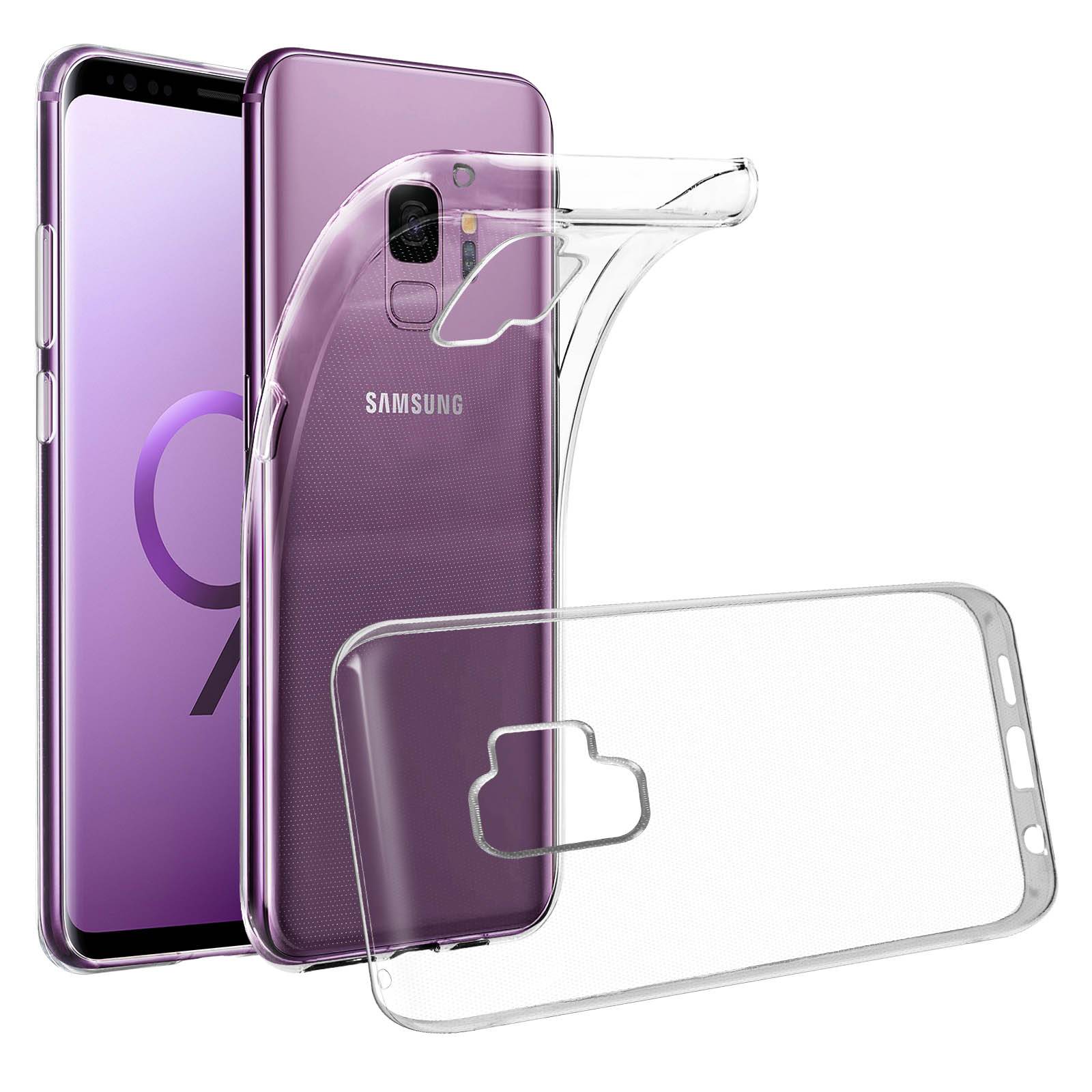 Coque Samsung Galaxy S9 Coque souple Silicone Gel coin renforcée-1