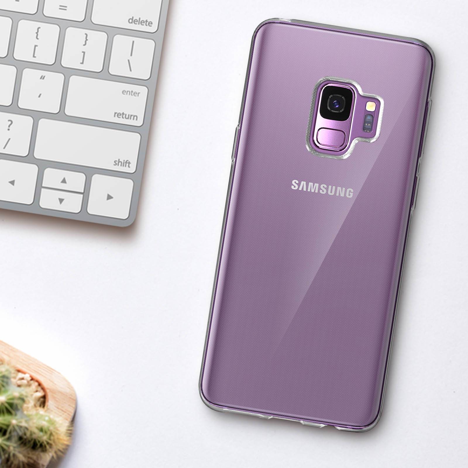 Coque Samsung Galaxy S9 Coque souple Silicone Gel coin renforcée-3