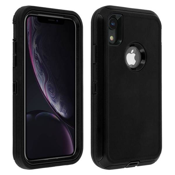 Coque pour iPhone XR Protection Rigide Multi-couches Bumper Antichocs
