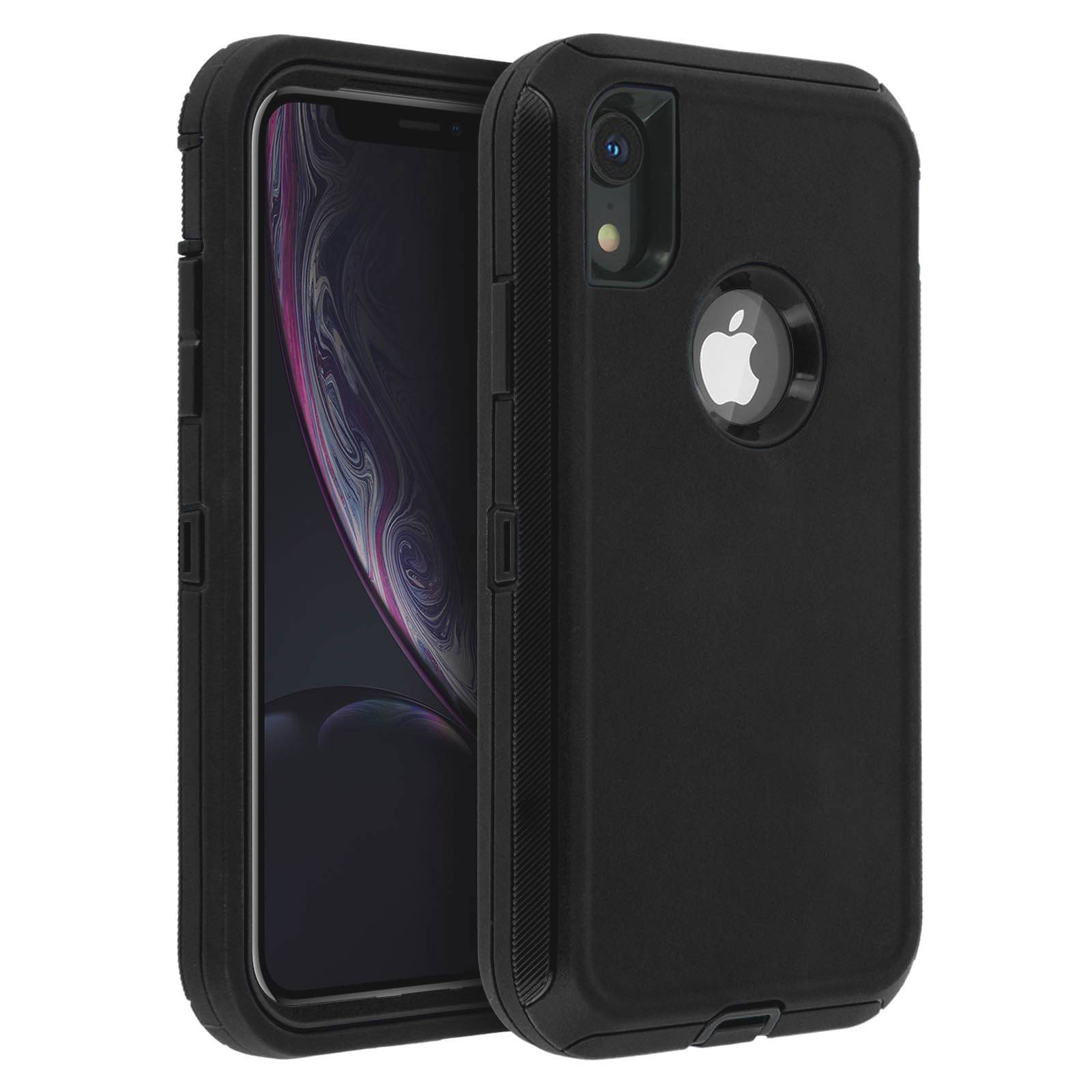 Coque pour iPhone XR Protection Rigide Multi-couches Bumper Antichocs-1