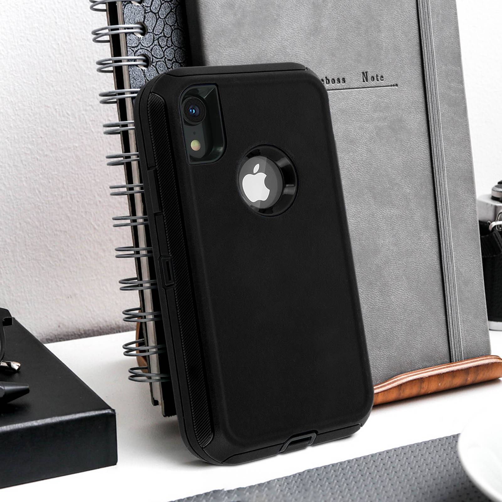 Coque pour iPhone XR Protection Rigide Multi-couches Bumper Antichocs-2