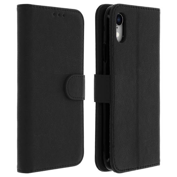 Housse pour iPhone XR Étui Clapet Porte-carte Fonction Support Vidéoe