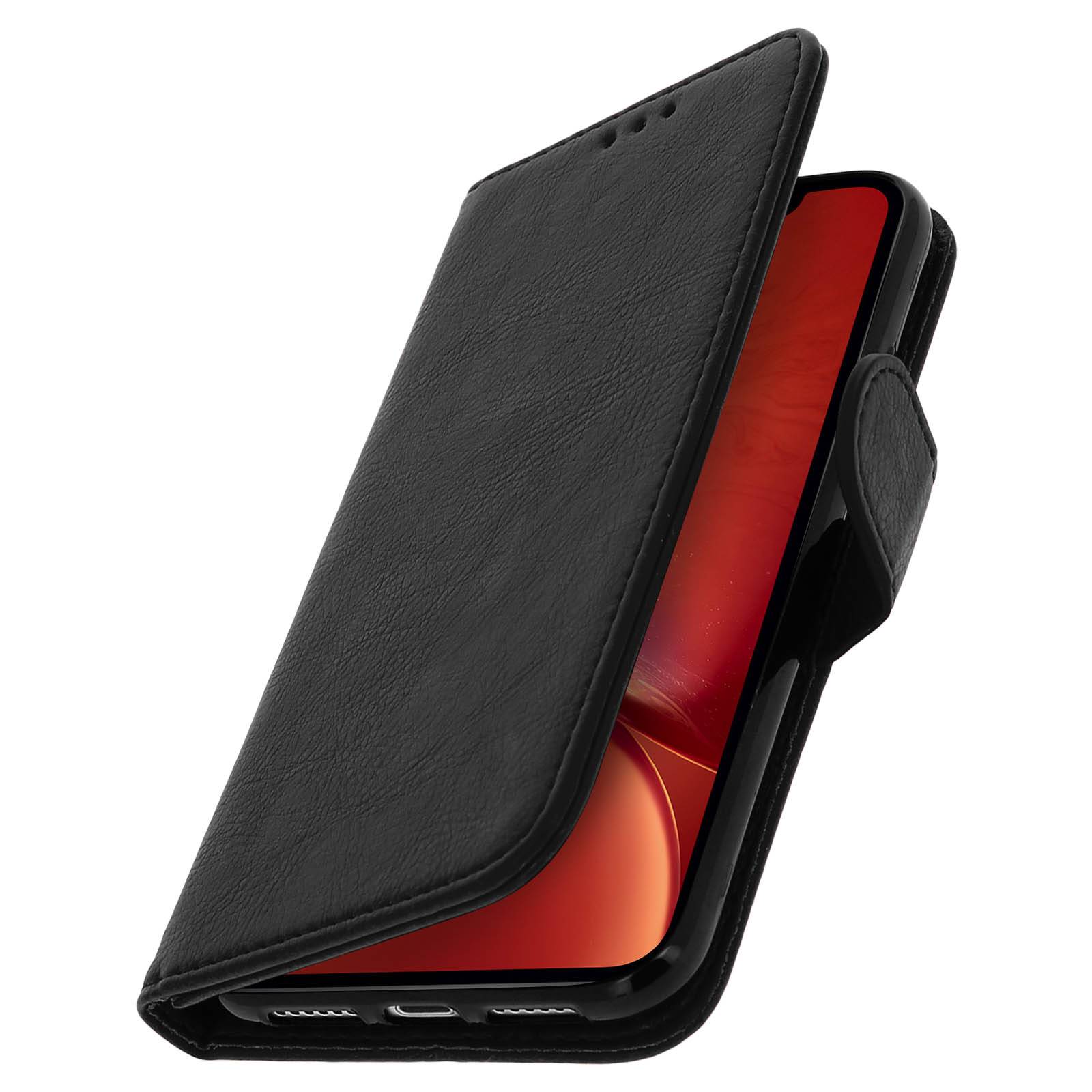 Housse pour iPhone XR Étui Clapet Porte-carte Fonction Support Vidéoe-1