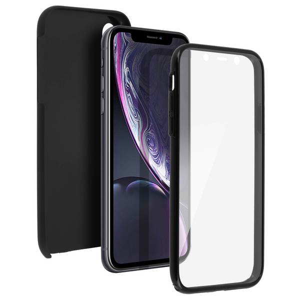 Coque pour iPhone XR Protection Silicone + Arrière Polycarbonate