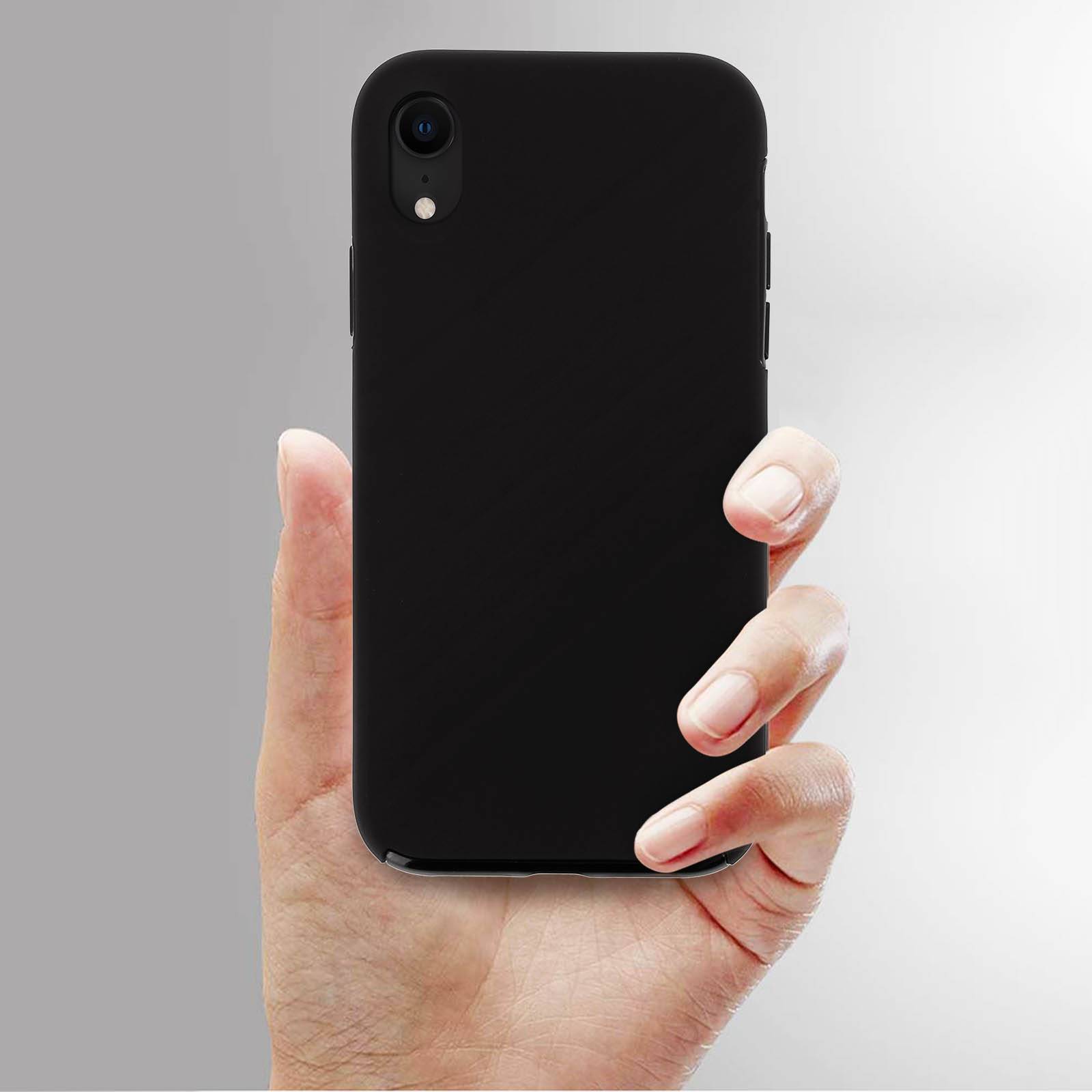 Coque pour iPhone XR Protection Silicone + Arrière Polycarbonate-3