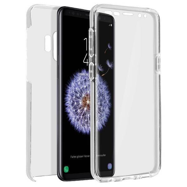 Coque Galaxy S9 Protection Silicone + Arrière Polycarbonate