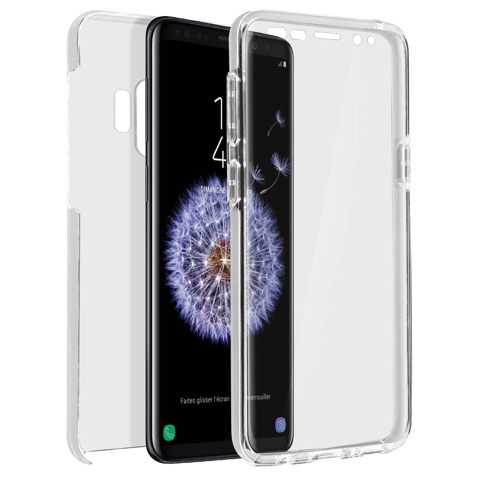 Coque Galaxy S9 Protection Silicone + Arrière Polycarbonate-0
