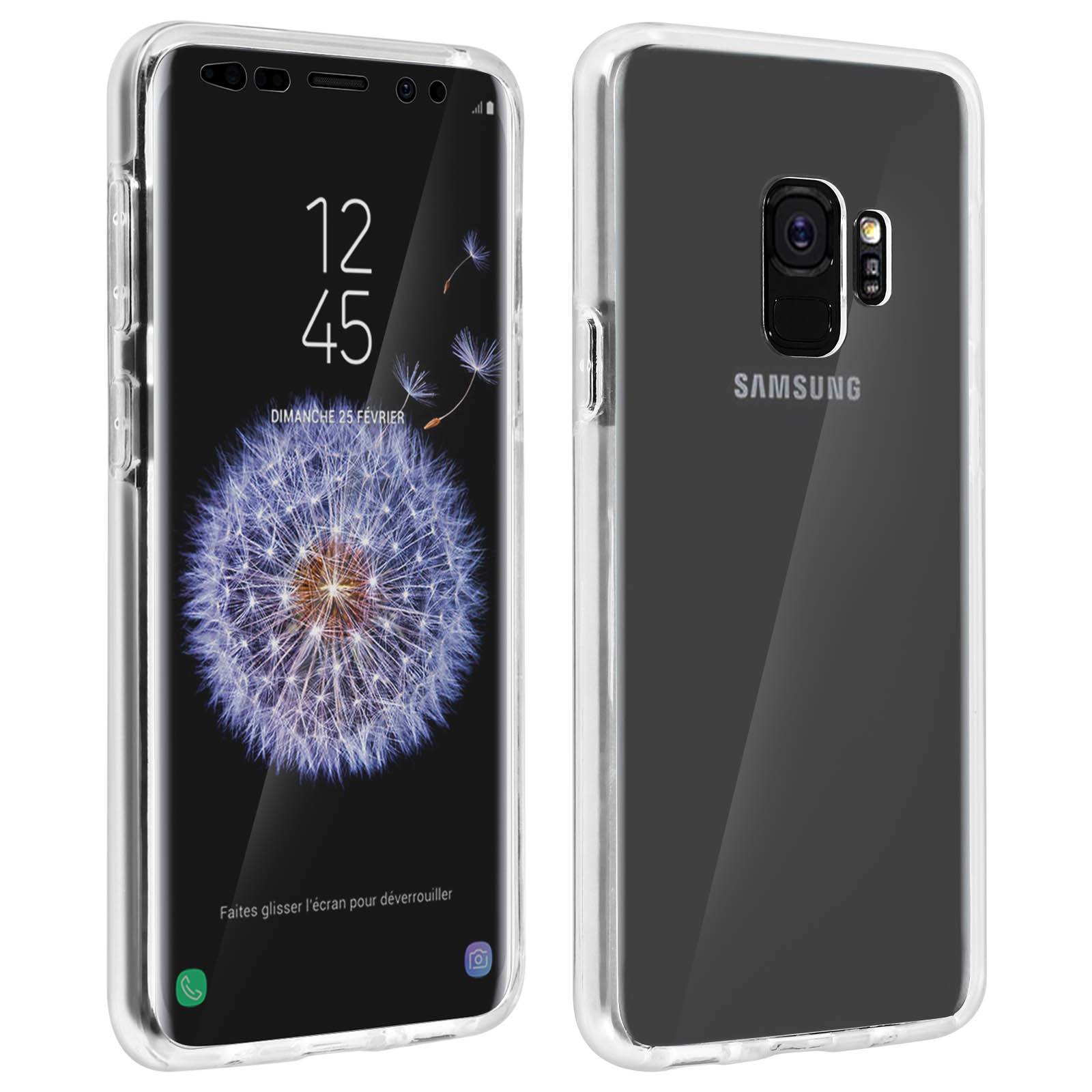 Coque Galaxy S9 Protection Silicone + Arrière Polycarbonate-1