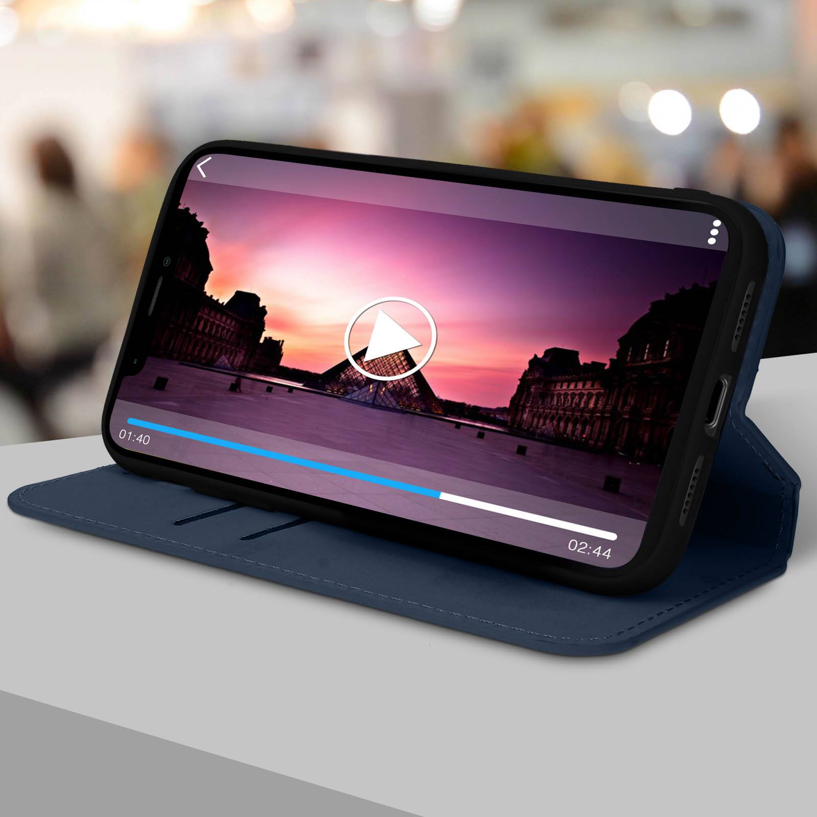 Housse pour iPhone XR Étui folio Porte-cartes Fonction support-3
