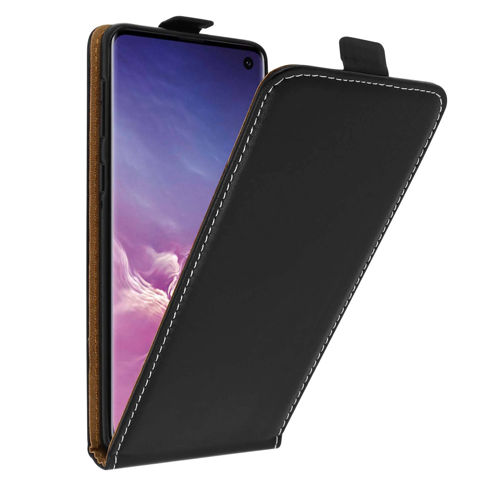 Étui pour Samsung Galaxy S10 Housse Clapet Vertical Porte-carte Coque Silicone-3