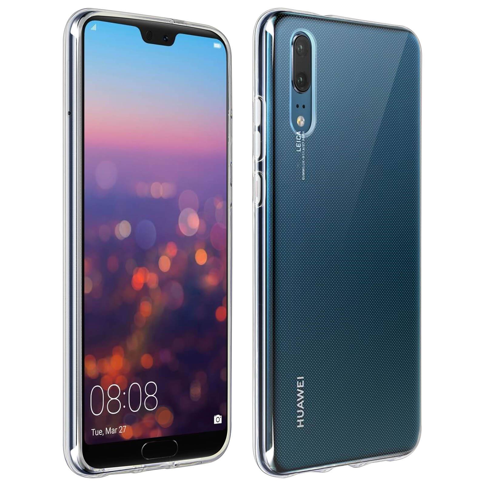 Coque Huawei P20 Protection silicone gel souple Antirayures-3