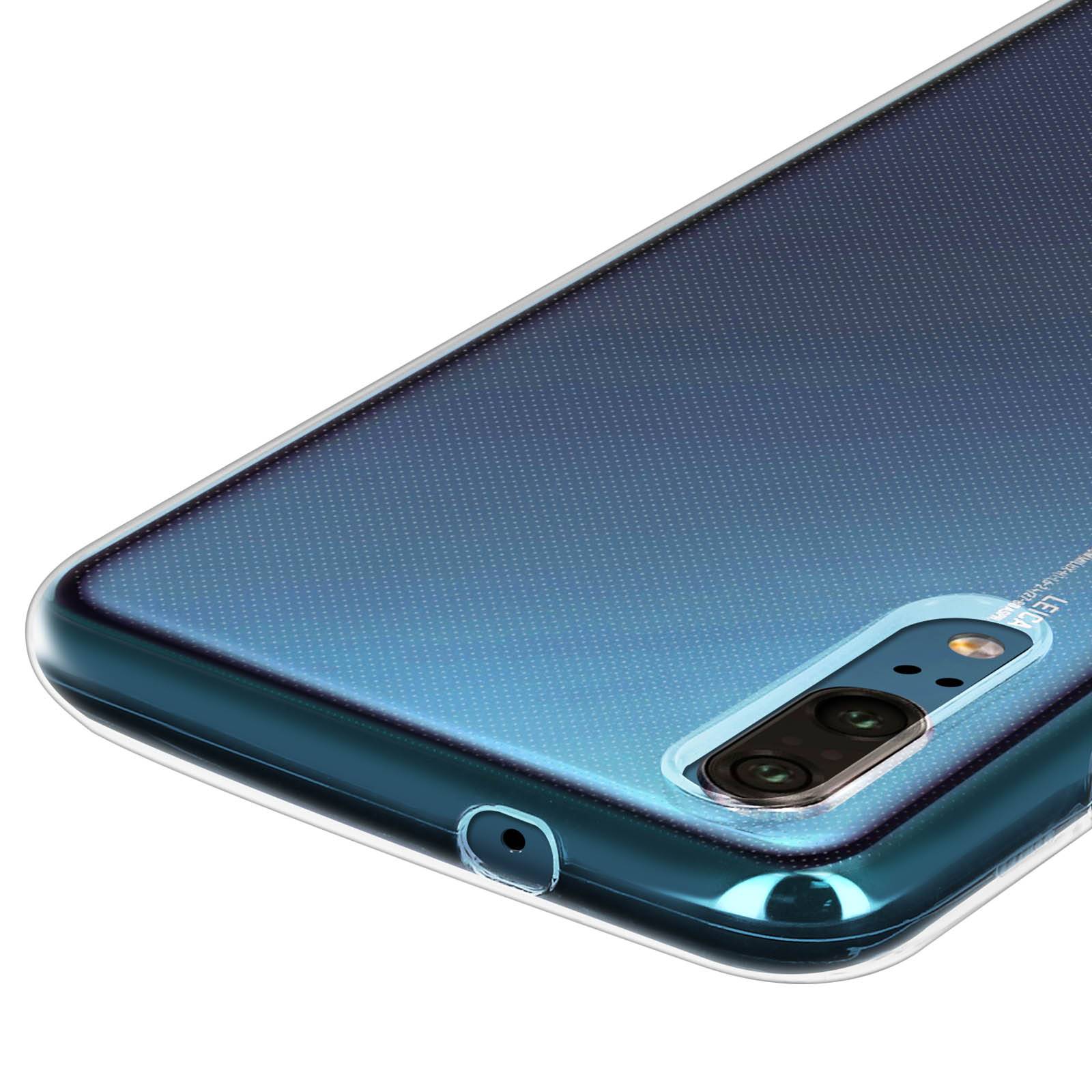 Coque Huawei P20 Protection silicone gel souple Antirayures-4