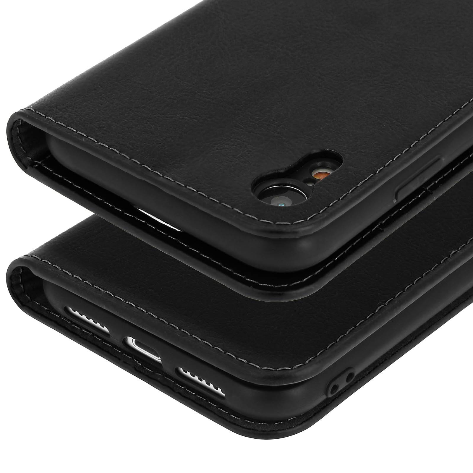 Étui pour iPhone XR Housse Cuir Portefeuille Fonction Support-4