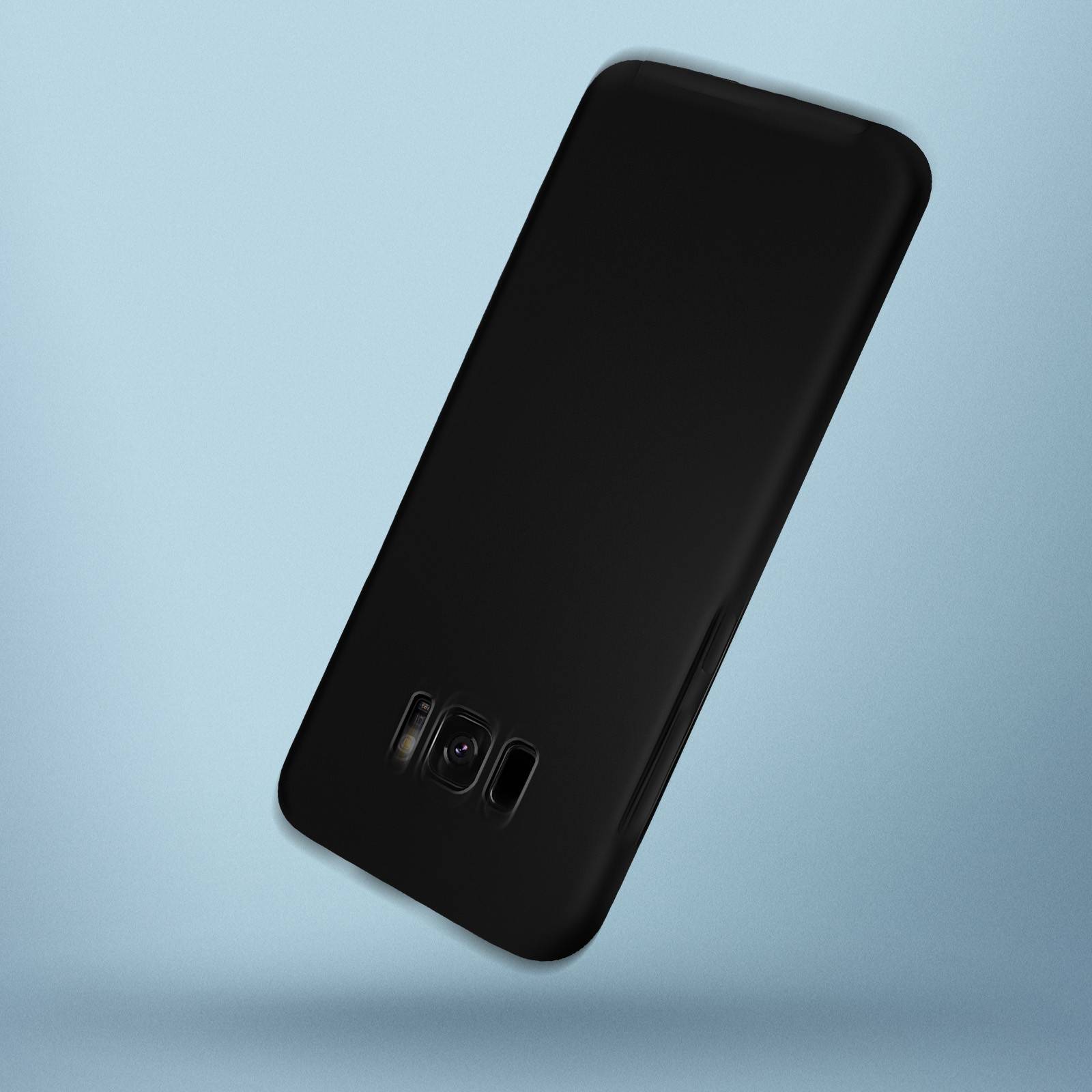 Coque pour Samsung Galaxy S8 Protection Avant Silicone + Arrière Polycarbonate-1