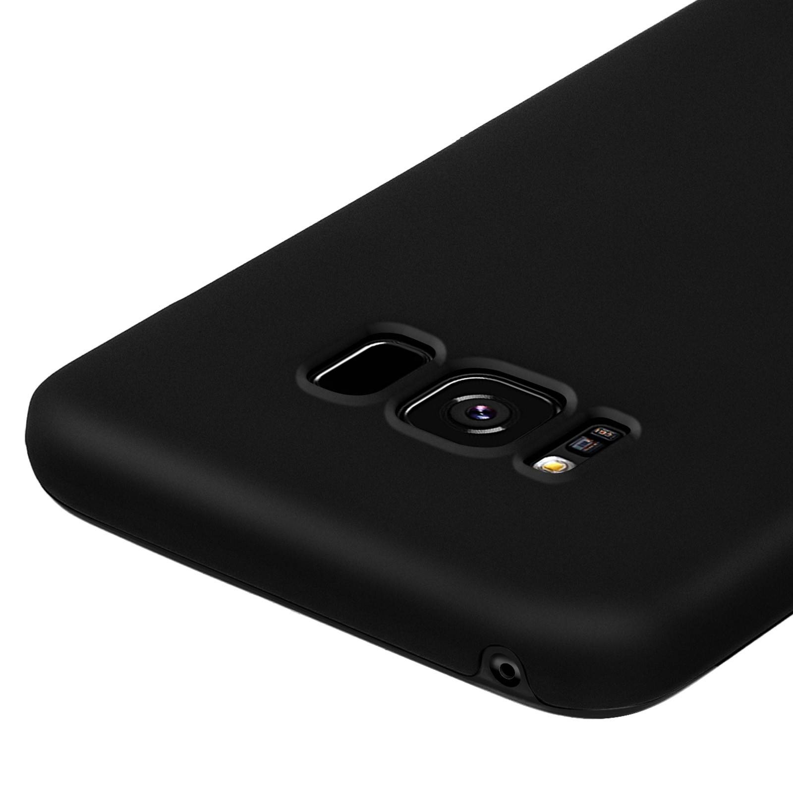 Coque pour Samsung Galaxy S8 Protection Avant Silicone + Arrière Polycarbonate-4