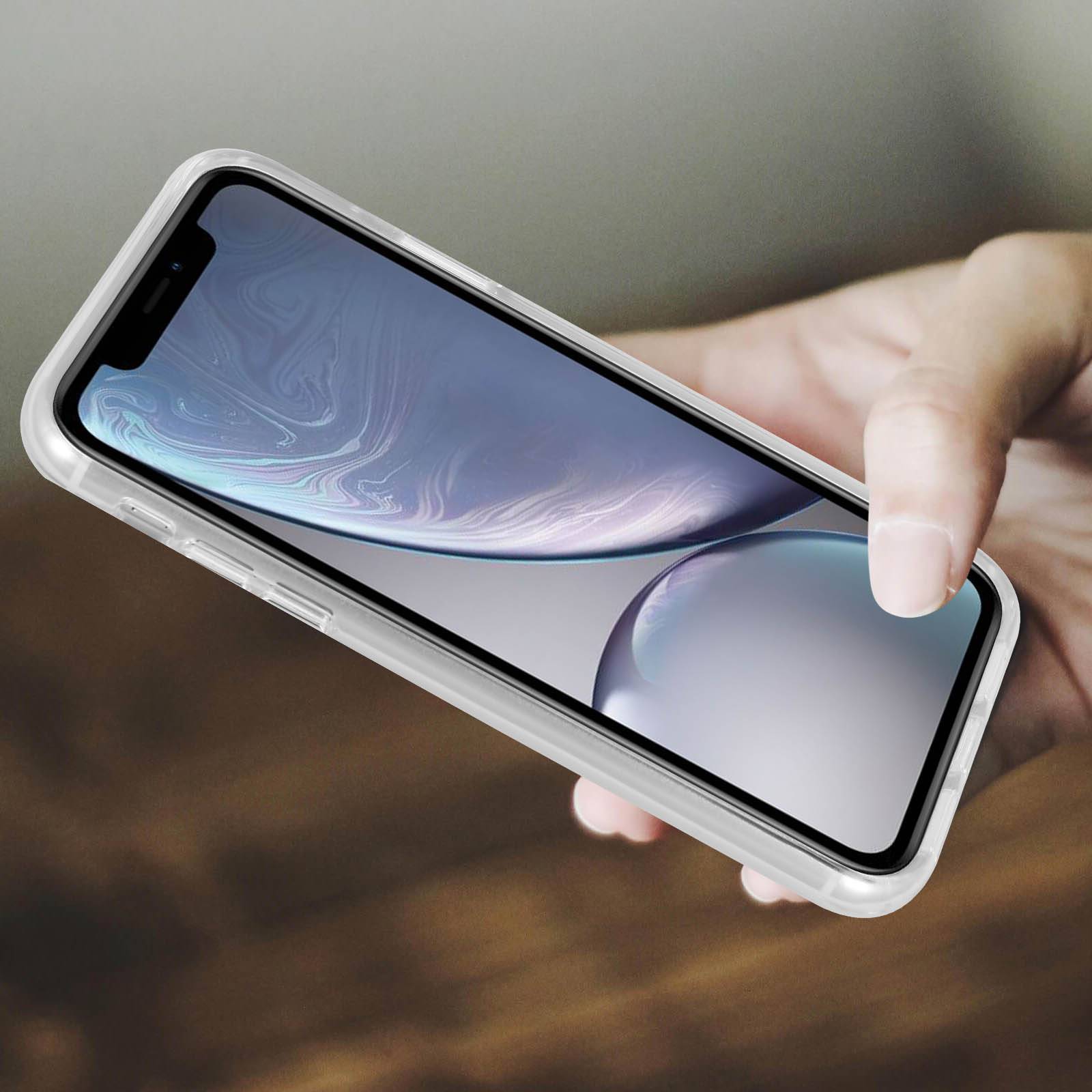 Coque Apple iPhone XR Coque Cristal Bi-matière-2