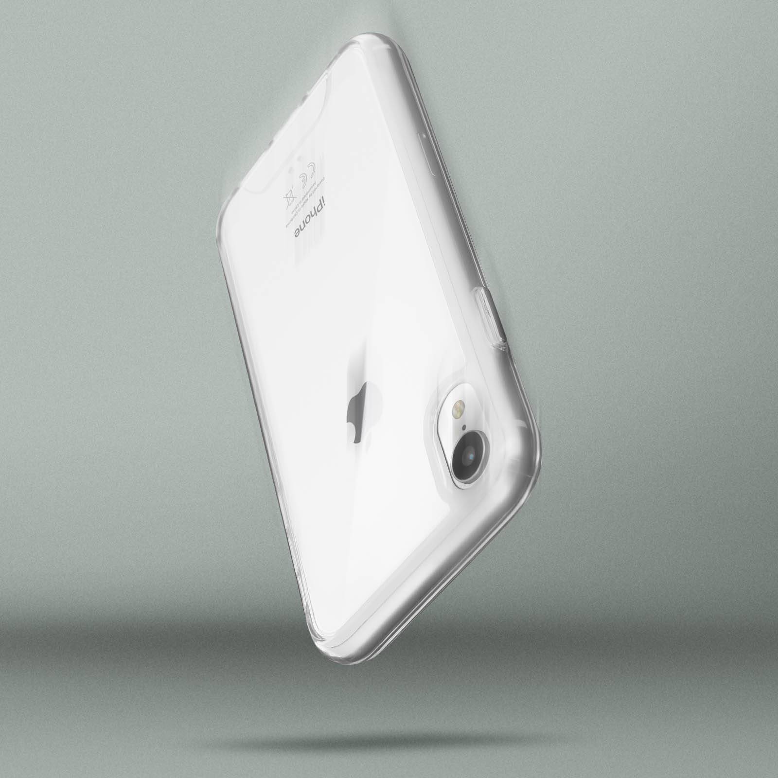 Coque Apple iPhone XR Coque Cristal Bi-matière-3