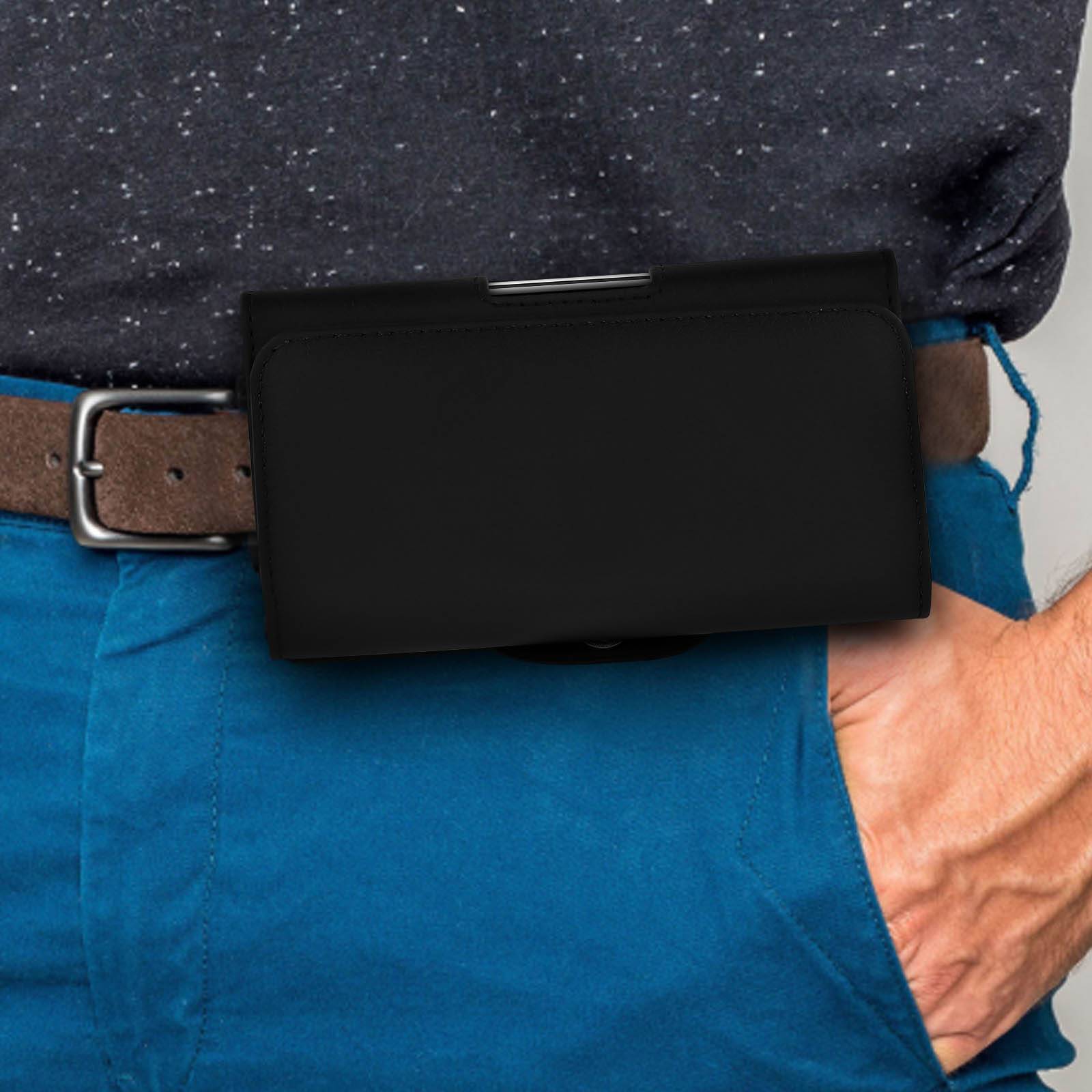 Étui Ceinture pour Smartphone 5.3, 5.5 Housse Protecteur Attache Clip/Passant-2