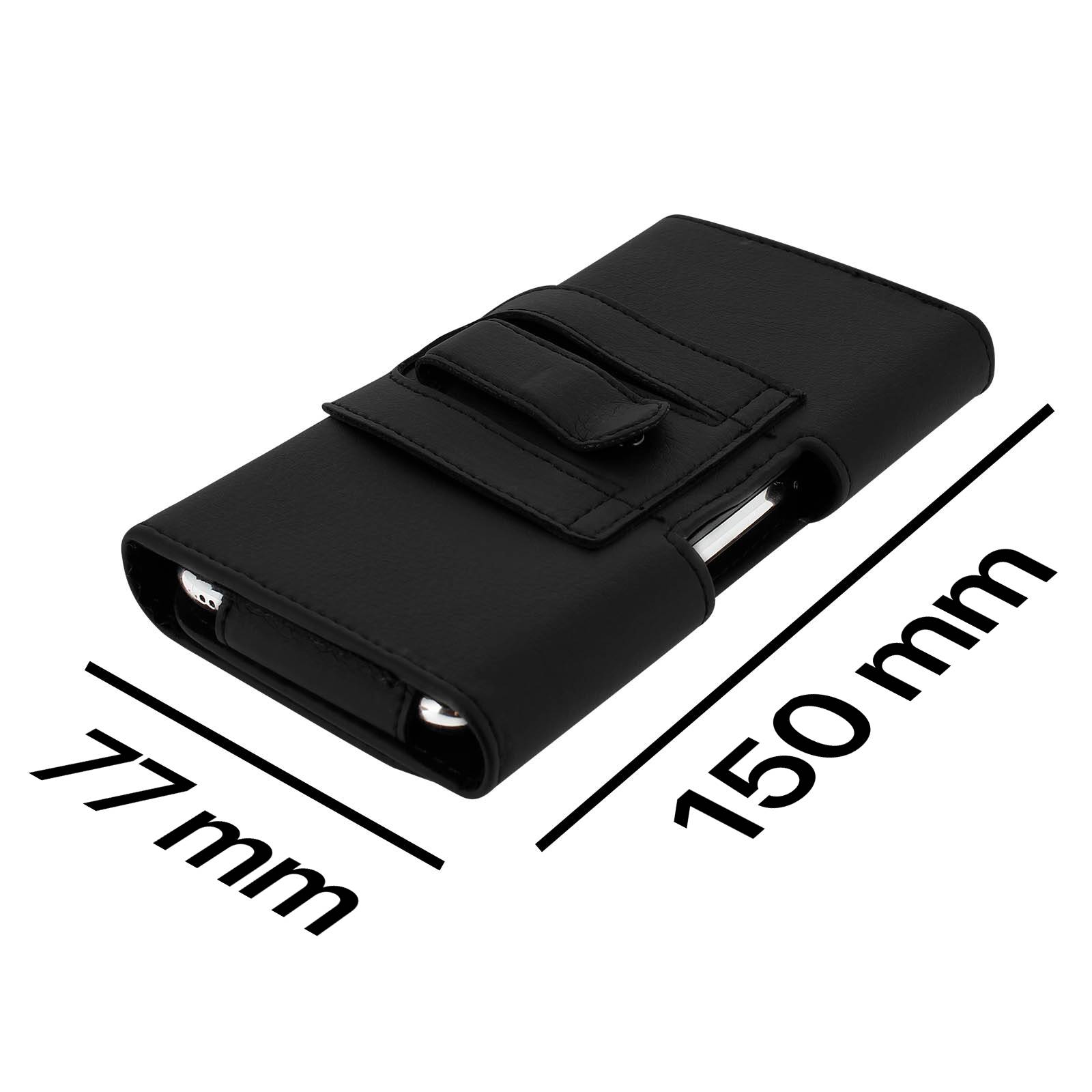 Étui Ceinture pour Smartphone 5.3, 5.5 Housse Protecteur Attache Clip/Passant-3