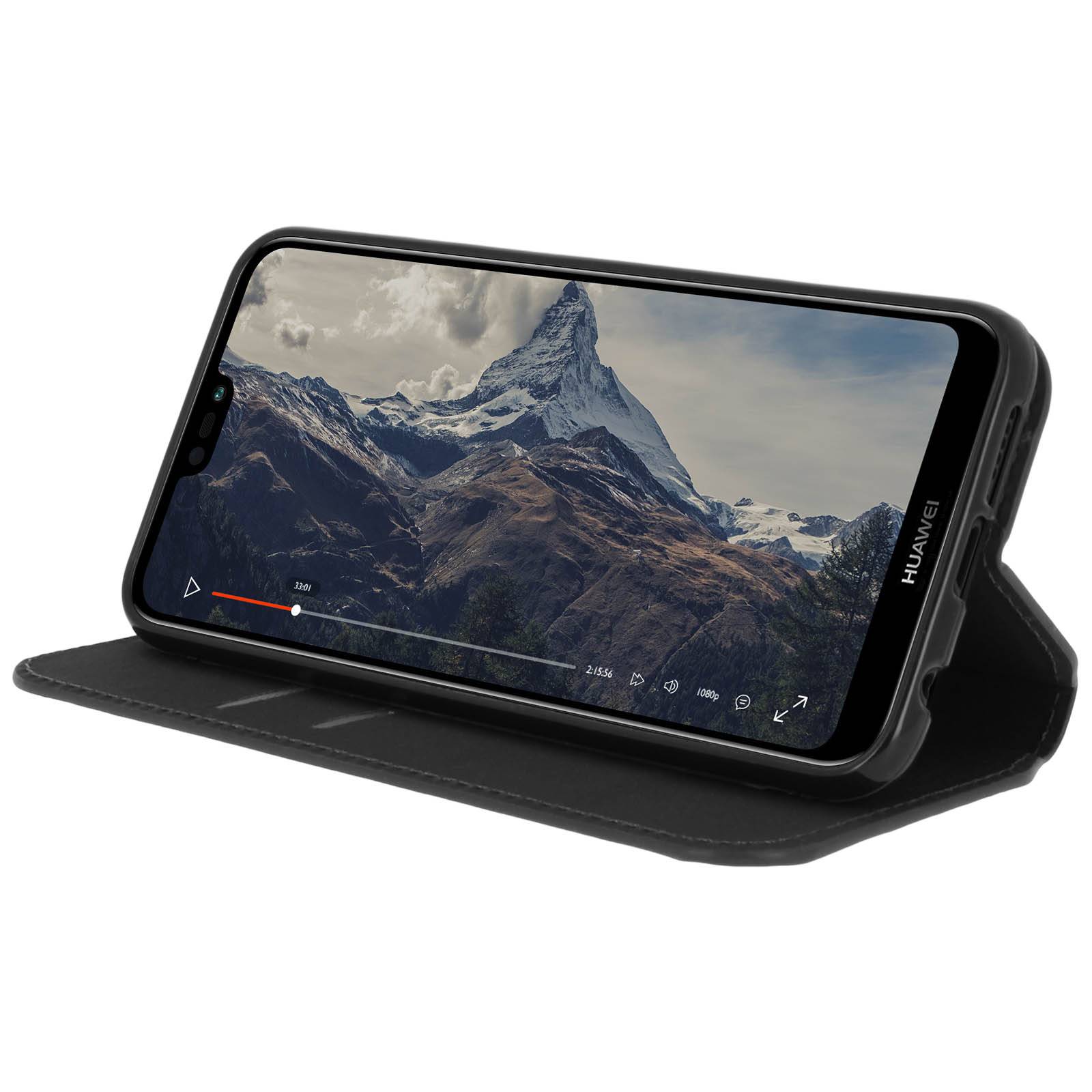 Étui pour Huawei P20 Lite Housse folio Porte-carte Fonction Support-3
