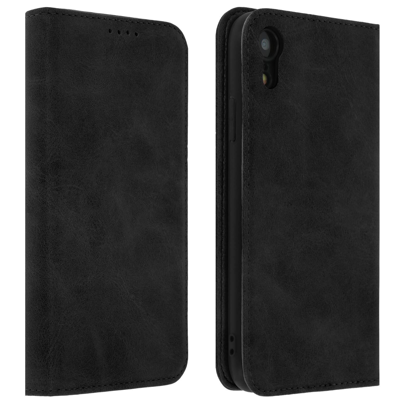 Housse pour iPhone XR Étui Porte-cartes Fonction Support Coque Silicone Gel-0