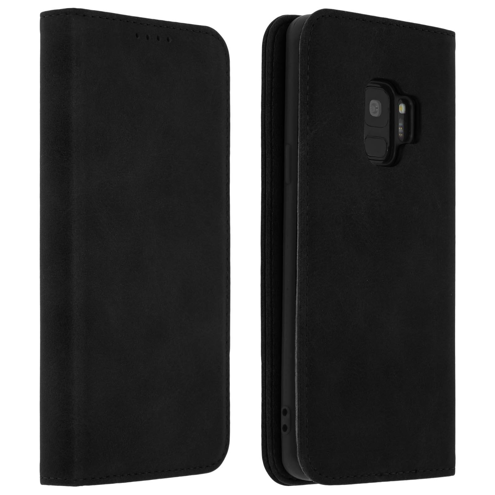 Housse pour Samsung Galaxy S9 Étui Porte-cartes Fonction Support Coque Silicone Gel-0