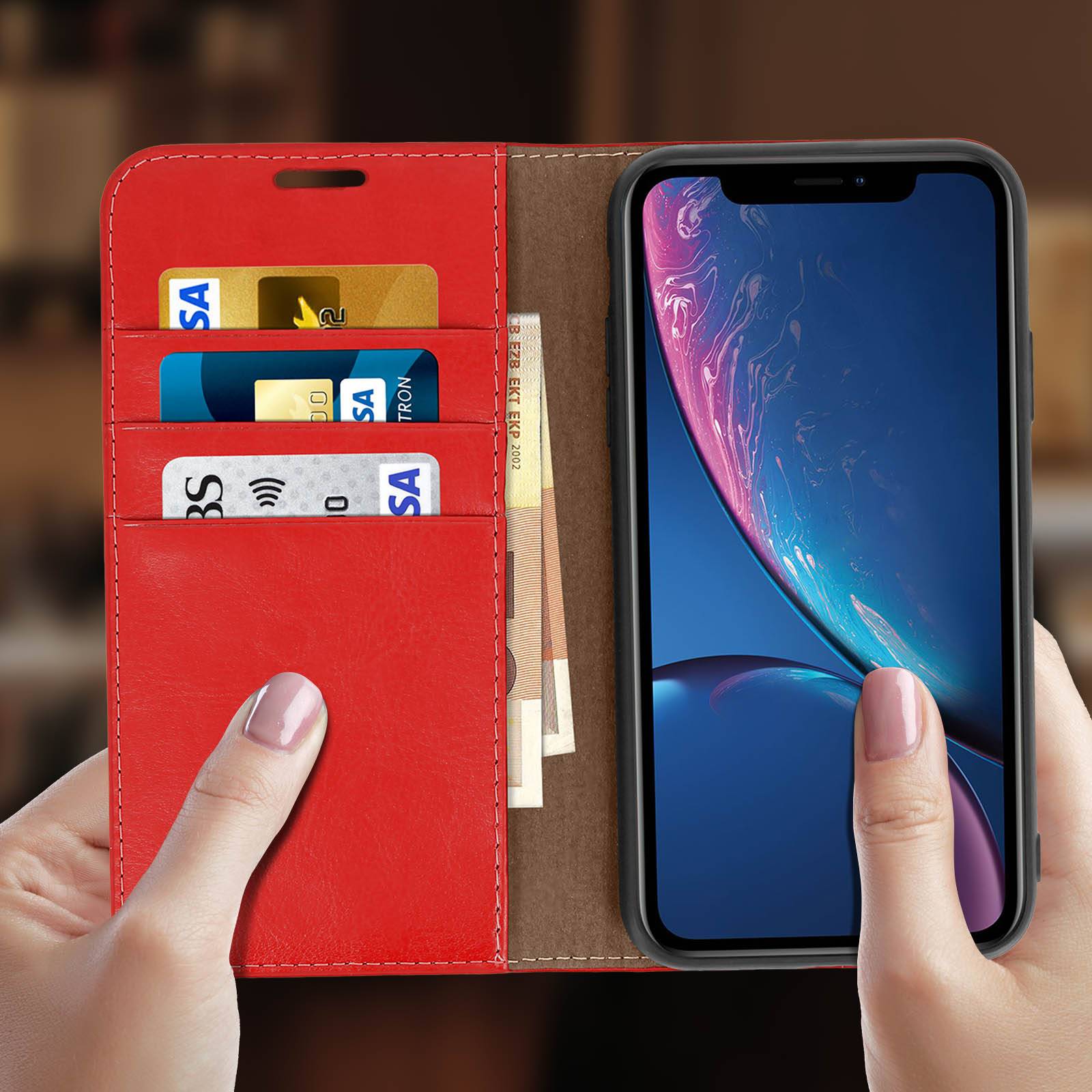 Étui pour iPhone XR Housse Cuir Portefeuille Fonction Support-2