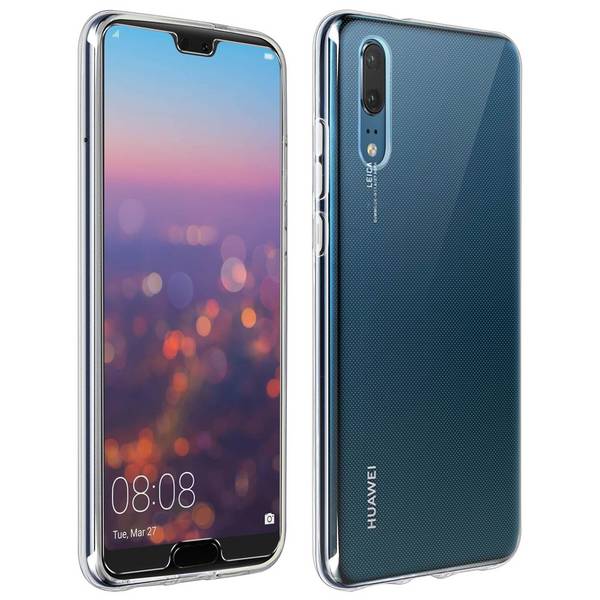 Coque Arrière + Film Verre Trempé 9H Huawei P20