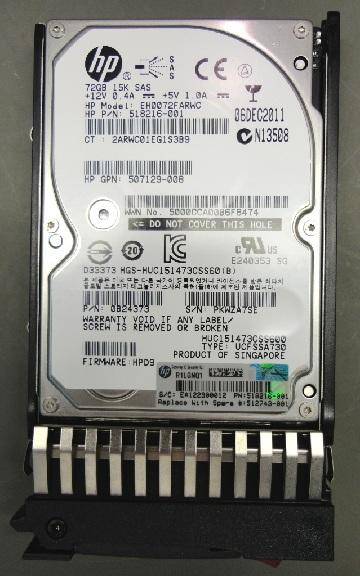 Hewlett Packard 512743-001 Speicher-0