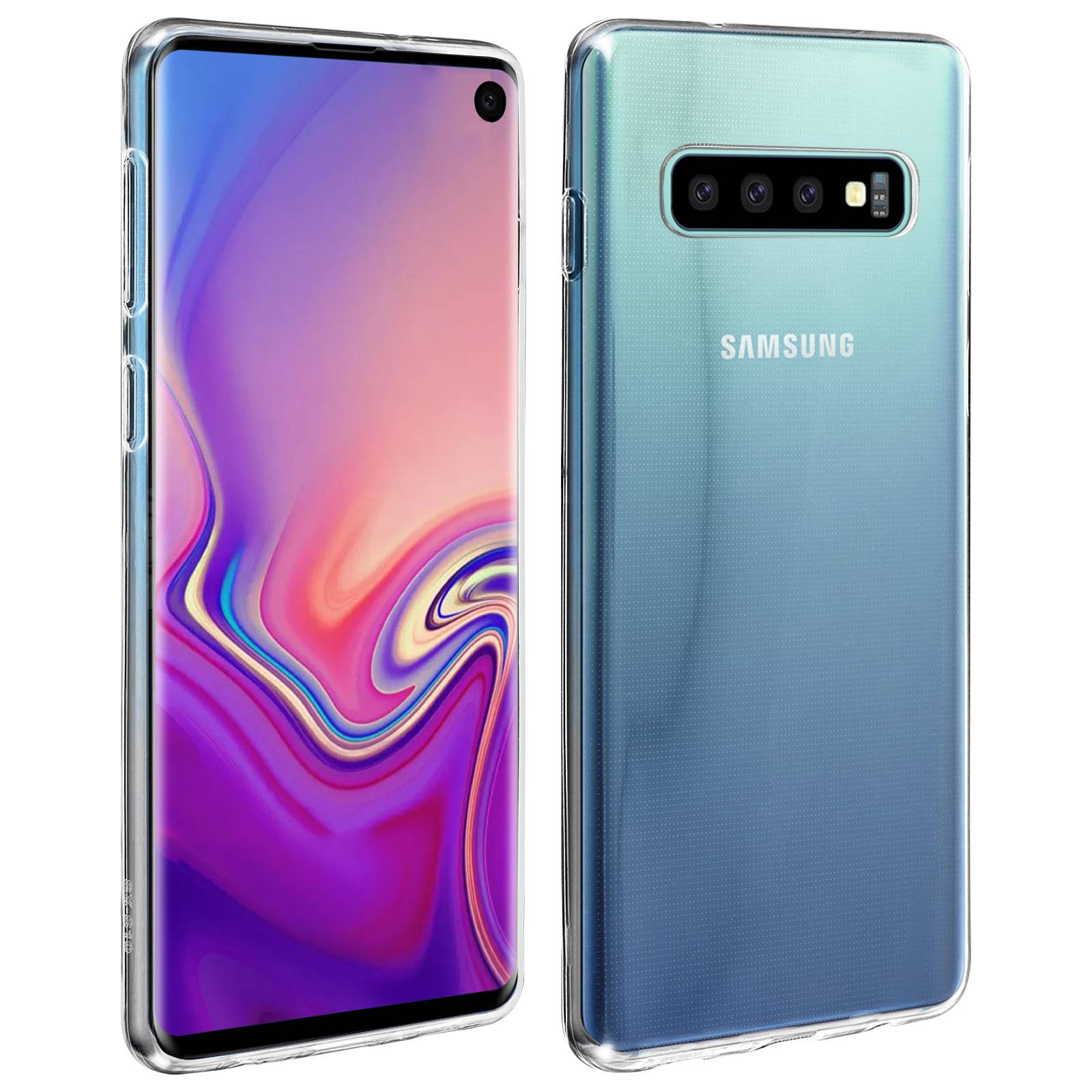 Coque Samsung Galaxy S10 Coque Protection Silicone Souple Ultra-fine-0